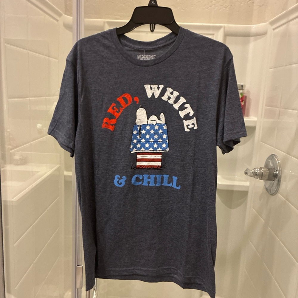 Snoopy Red, White & Blue Graphic T-Shirt